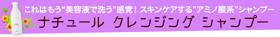 ナチュール クレンジング シャンプー