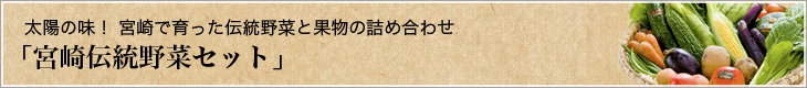 「宮崎伝統野菜セット」